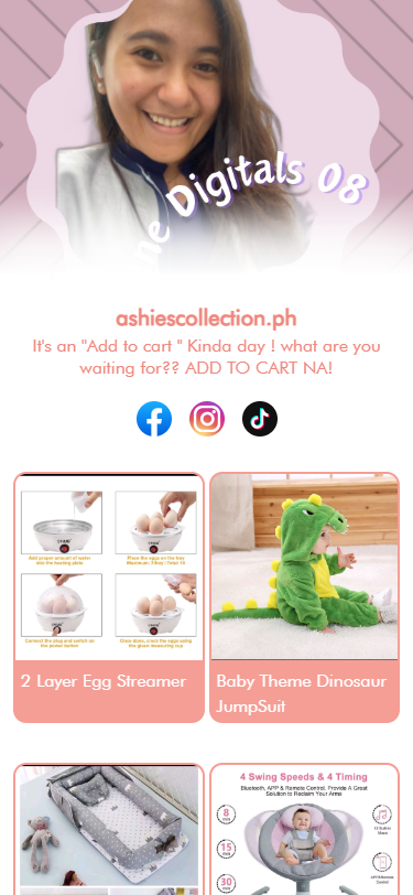 Ashiescollection's Instabio page