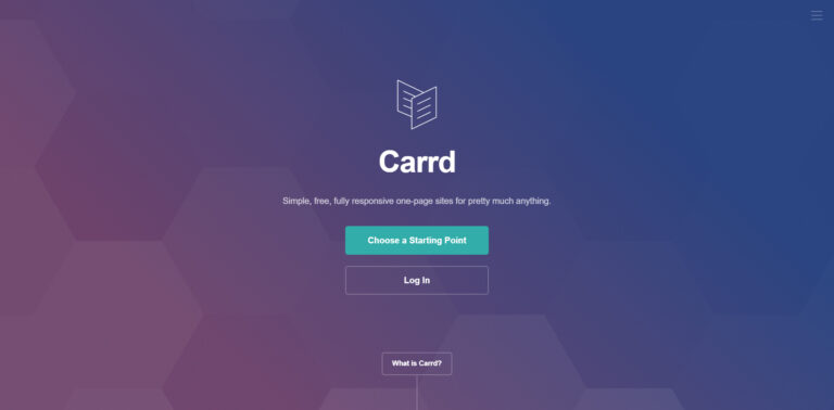What is Carrd - A Detailed Review of Features and Alternatives ...