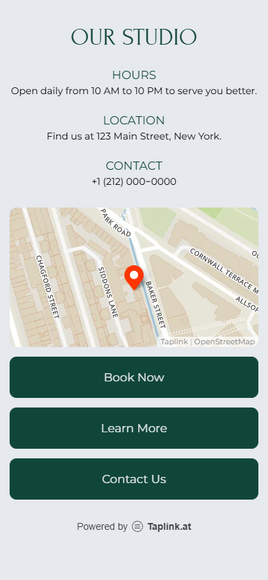 Forth part of a page generated from a template