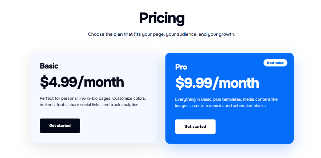 Linkjoy pricing